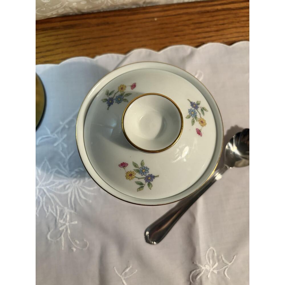 Vintage Liling Fine China Covered Sugar Bowl with Lid-‎ Replacement China